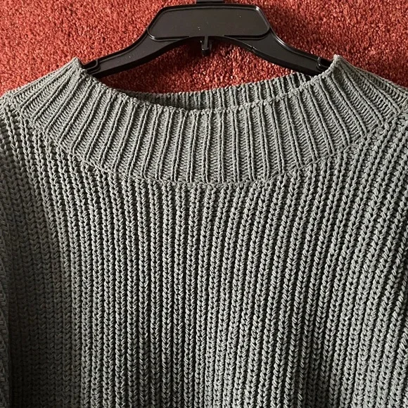 Aerie olive Cozy Women's Sweater - Picture 2 of 5